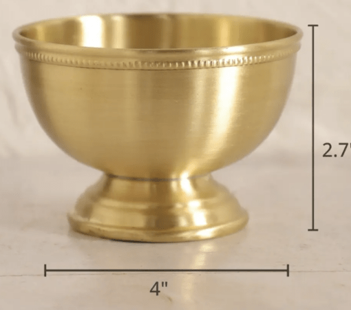 Brass Serving Bowls 150ml Set of 2 - Image 4